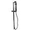 Alfi Brand Black Matte Square Sliding Rail Hand Shower Set AB7606-BM - alternate 1